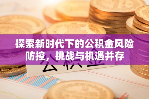 渑池探索新时代下的公积金风险防控，挑战与机遇并存